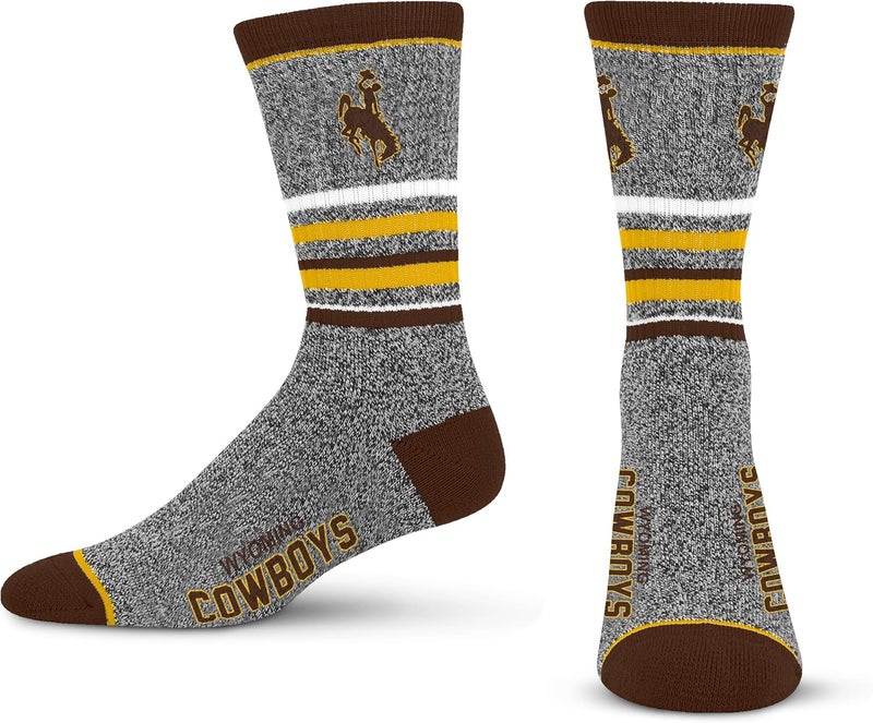 FBF Store For Bare Feet Men's NFL 5 Star Marbled Crew Sock, 1 Pair - Image 1